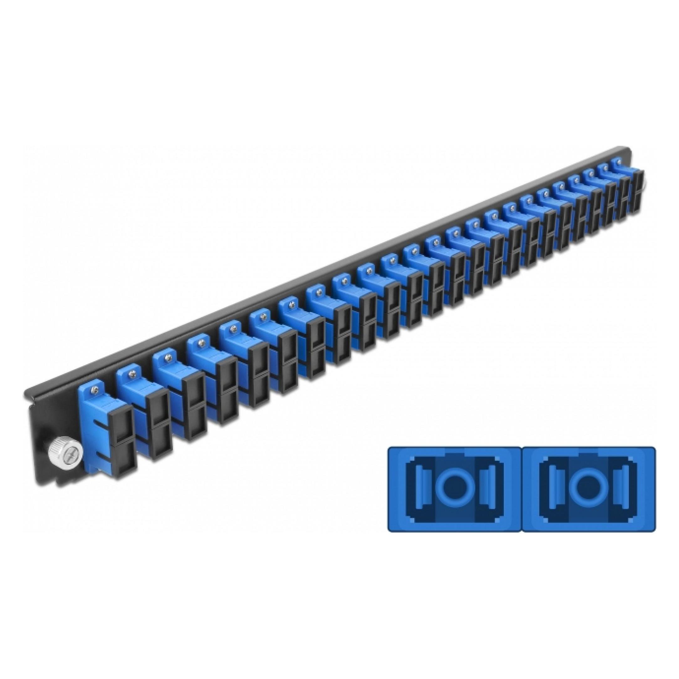 Delock Glasfaser-Spleissboxpaneel (43363)