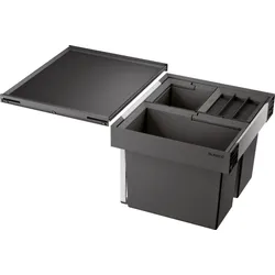 Blanco Abfallsystem 521470 3 Behälter, mit Systemdeckel, 19 l, 2x 8 l, Eimerdeckel 8 l