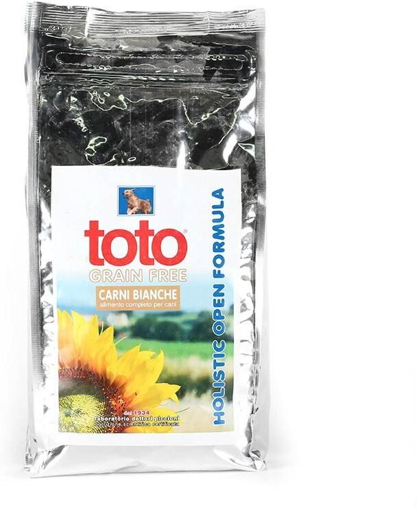 Toto 4 Kg Holistic Grain Free Carni Bianche per Cani