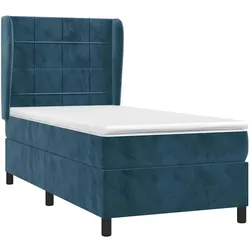 vidaXL, Boxspringbett, Jaiden (Block mit Quadraten) (90 x 200 cm)
