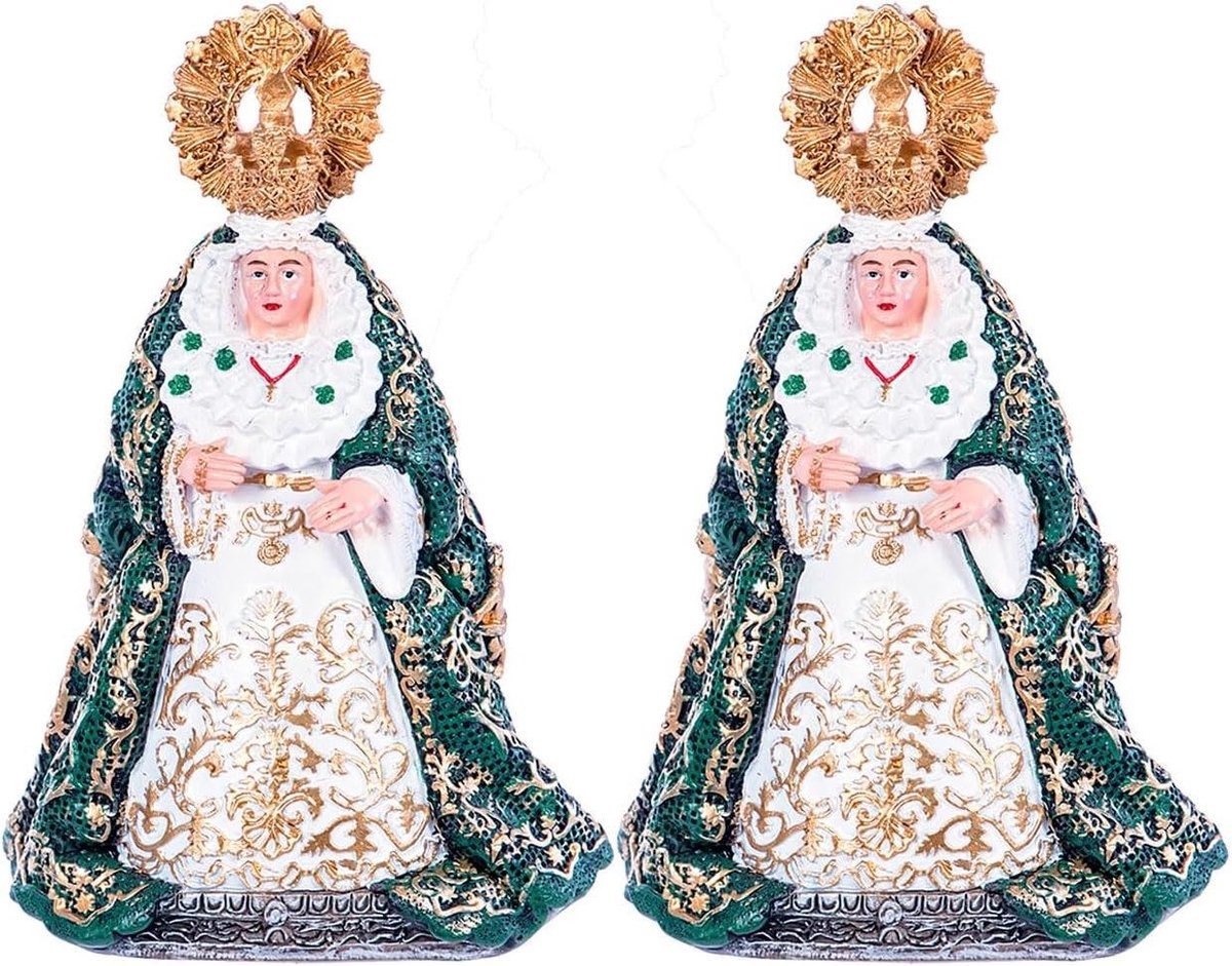 Religieus Mariabeeld Hoop Multicolor Hoogte: 10 cm