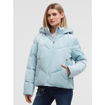 Winterjacke SOCCX, Damen, Gr. L, blau (cool sky), Jacken Winterjacke