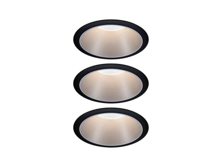 Paulmann Led-Einbauspot Set, 8.8x7x8.8 cm, Lampen & Leuchten, Leuchtenserien