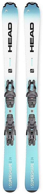 HEAD Kinderski Supershape Team Easy + JRS 4.5 GW weiss   77 B