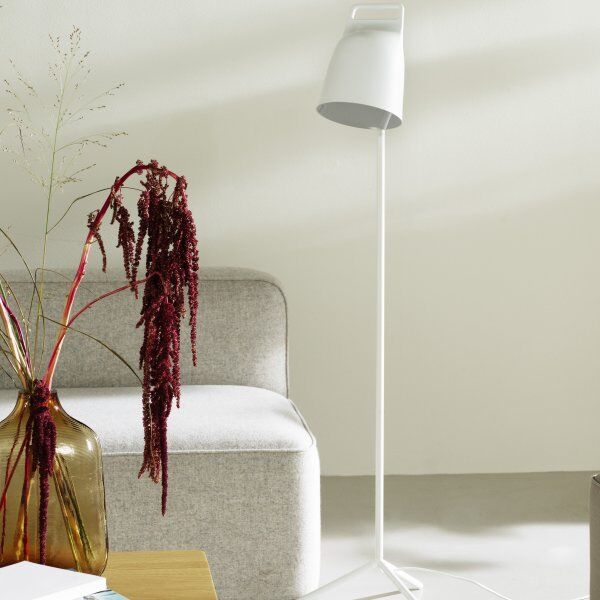 Normann Copenhagen Gulvlampe, Hvid