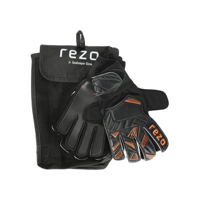 Torwarthandschuhe REZO "Fabien Jr.", Damen, Gr. 3, schwarz, 85% Polyamid, 15% Elasthan, Handschuhe, mit besonders griffigen Handinnenflächen