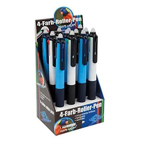 Wedo Vierfarb-Kugelschreiber, radierbar, 12er Display (12x) (256 4499)