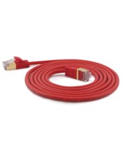 WANTEC wW Patchkabel CAT7 extradünn Stecker CAT6A SSTP rot 1.50m Rot (7160)