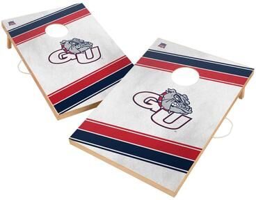 Skip's Garage Gonzaga University Bulldogs ZAGS 2x4 Tailgate Cornhole Boards