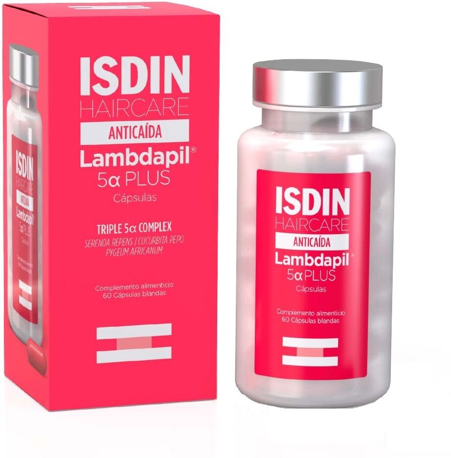 Isdin Haircare Anti-Hair Loss Lambdapil 5α Plus 60 Soft Capsules
