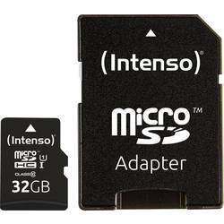 Intenso Professional microSDHC-Karte 32 GB Class 10, UHS-I inkl. SD-Adapter 3433480