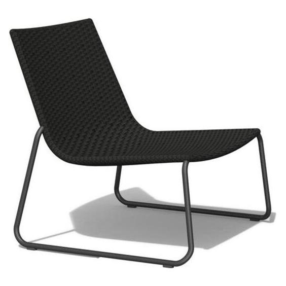 GreenGarden Kopenhagen Rattan Garten- & Balkonmöbel-Set 3-tlg. schwarz (deal-179080801)