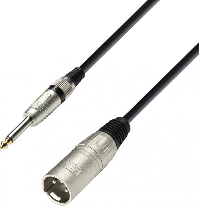 Adam Hall Cables K3 Mmp 0300 Mikrofonkabel Xlr Male Auf 6,3 Mm Klinke Mono
