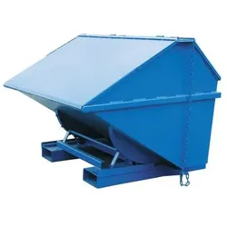 Hardwex Kippbehälter Profi mit Deckel, 800 l