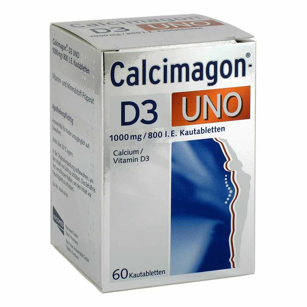 CHEPLAPHARM Arzneimittel GmbH Calcimagon-D3 UNO 1000mg/800 internationale Einheiten 05883547