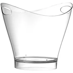 BarUp Wein- und Sektkühler,, 6L, Transparent, 300x240x(H)260mm, Flaschenkühler, Transparent