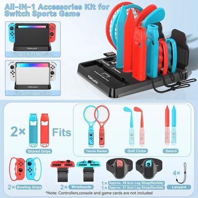 All In One Switch Accessories Kit With Storage Stand all In One Set