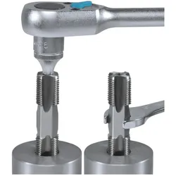 Völkel, Gewindeschneider + Gewindebohrer, Handgewindebohrersatz HexTap G1/8-1 ′′ HSSG ISO2 (6H)
