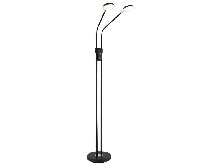 Stehlampe SILVIO variable Intensität 173cm 6.5W schwarz