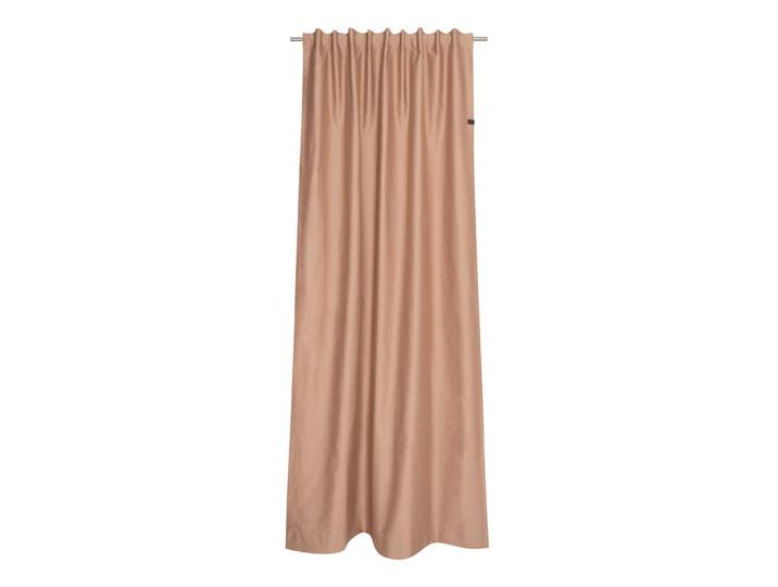 Schöner Wohnen Fertigvorhang SW-Soft, Braun, Uni, 130x250 cm, für Stange und Schiene geeignet, Heimtextilien, Vorhänge, Fertigvorhänge