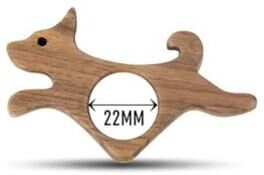 Uplift Essentials Wooden Pet Cat Dog Reading Bookmark Page Holder dog