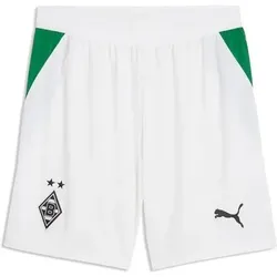 PUMA Herren Shorts Borussia Mönchengladbach  26/27, Größe XL in Weiß Weiß