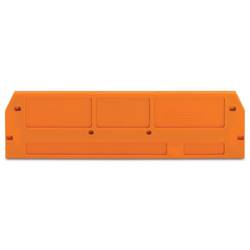 WAGO 280-373 Abschluss- und Trennplatte Orange 100 St.