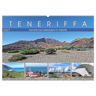 TENERIFFA Kanarischer Inselzauber im Atlantik (Wandkalender 2027 DIN A2 quer), CALVENDO Monatskalender