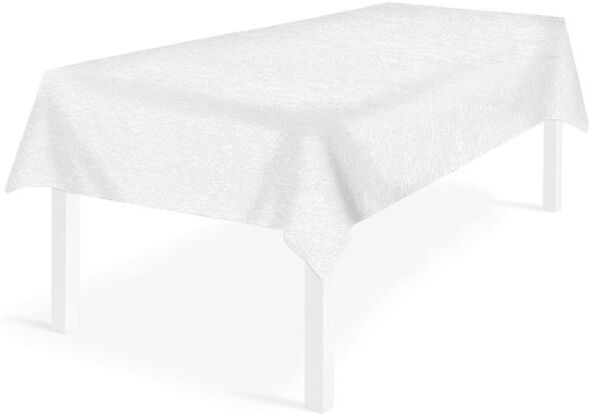 Pack Service Tovaglia Monolin Bianco 150x200 cm 10 Pezzi