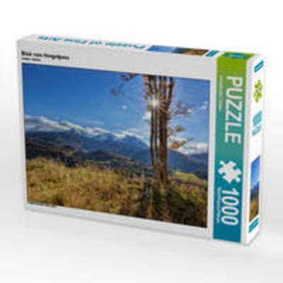CALVENDO Puzzle Blick vom Hengstpass | 1000 Teile Lege-Größe 64x48cm Foto-Puzzle für glückliche Stunden