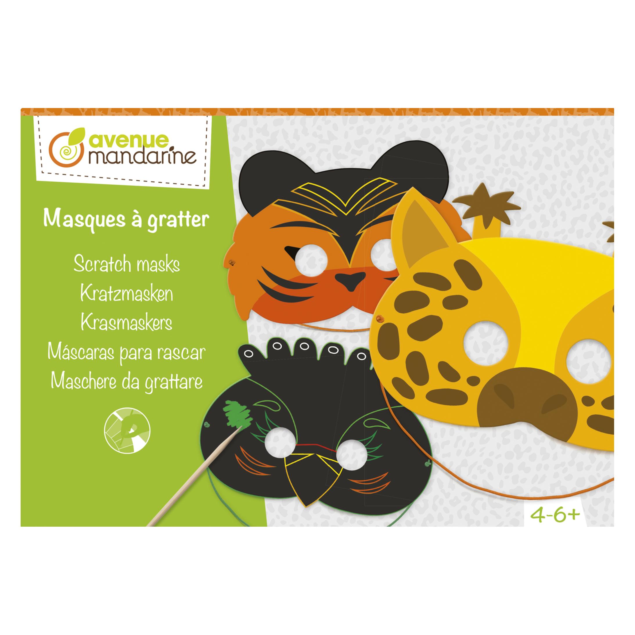 My Mandarine Kreativset, Kratzmasken (KC141C)