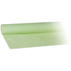 Damasttischtuch (PAP) gerollt gelbgrün 1,2 x 8 m
