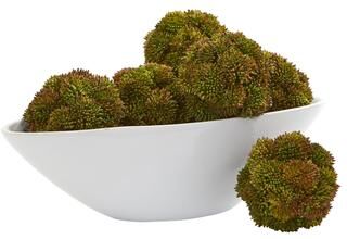 Nearly Natural "4"" Sedum Artificial Succulent Artificial Spheres (Set of 6)"