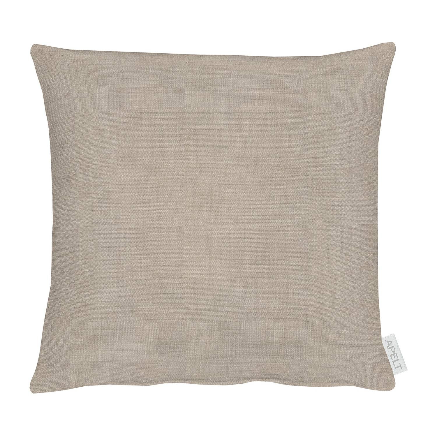 home24 Kussensloop Grijs/Beige Katoen 40 x 40 cm