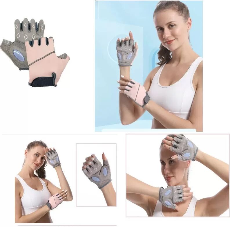 INF Sommer-Fahrradhandschuhe für Damen mit Silikon-Grifffläche S