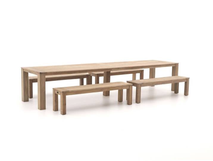ROUGH-X 400 cm Picknick Sitzgruppe 5-teilig