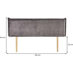 Idimex, Bett Zubehör, Ovio (162 x 7 x 94 cm)