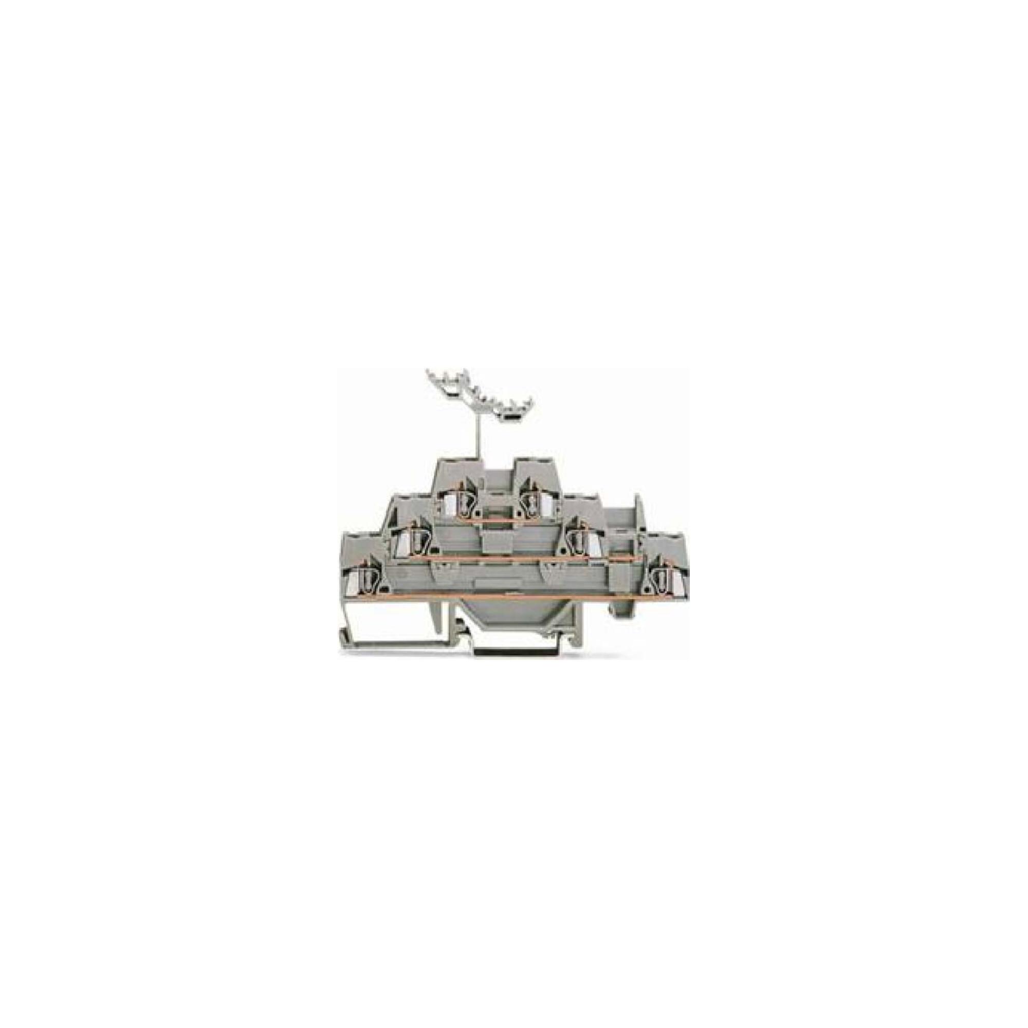 WAGO GmbH& Co. KG Drei-Stock-Klemme 0,08-2,5mmq grau 280-549 (0452481)