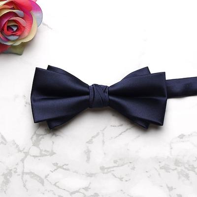 Herren Fliege Mode Arbeit Hochzeit Gentleman Formaler Stil Klassisch Retro Schleife Einfarbig Arbeit Formell Party-Abendmode Festival