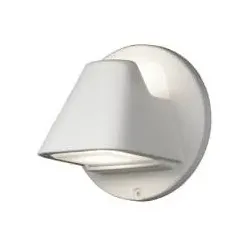 Hild Wandleuchte 2x5W LED weiss, gefrostetes Glas, dimmbar