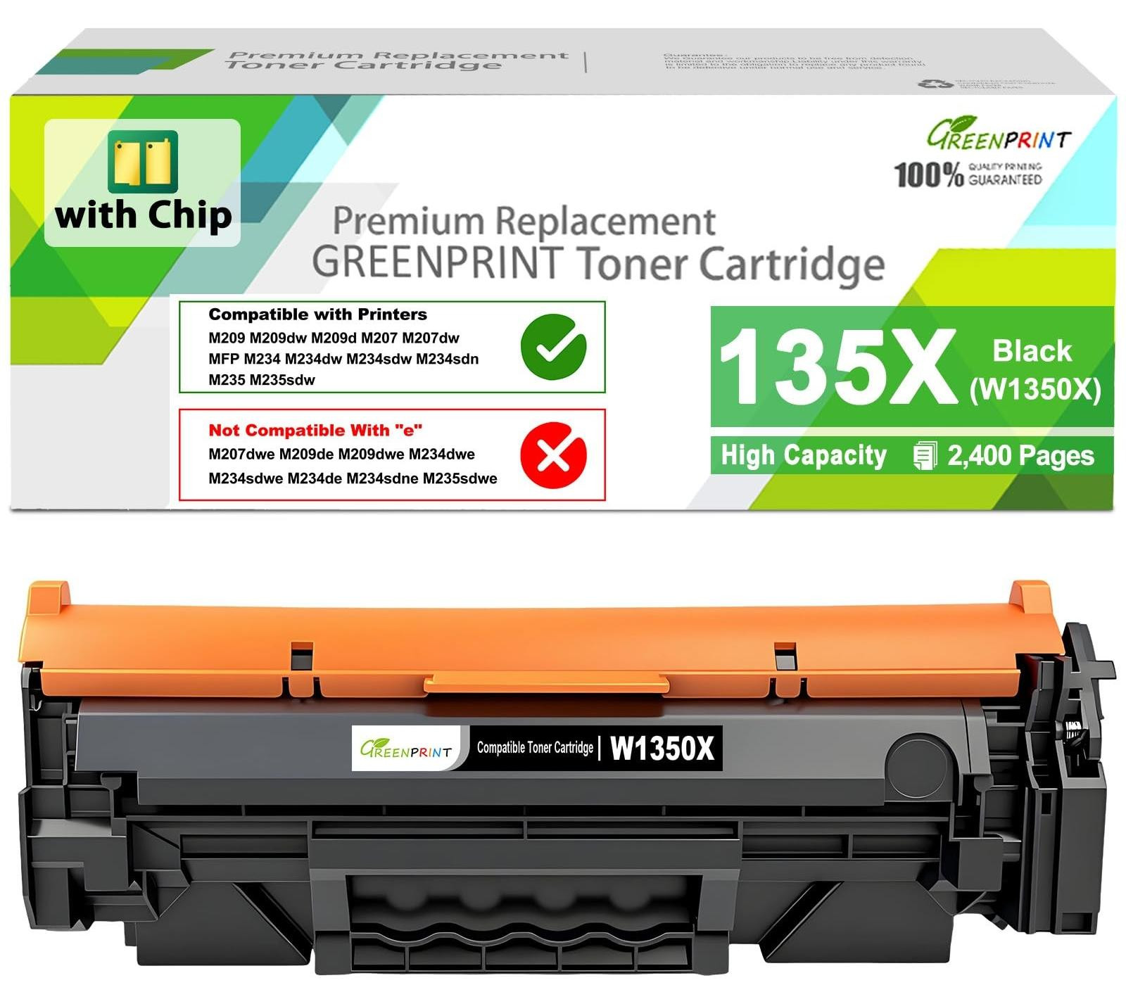 Merkloze compatibele toner cartridge voor diverse printers