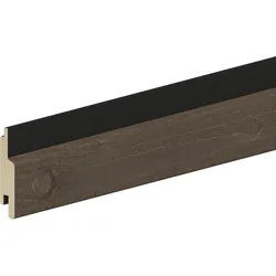 OSMO Fassade Raute Fichte 21x96 sf Black-Stripe 480cm Riffelgesägt,Vergrau.-lasur VE 4 Stk.