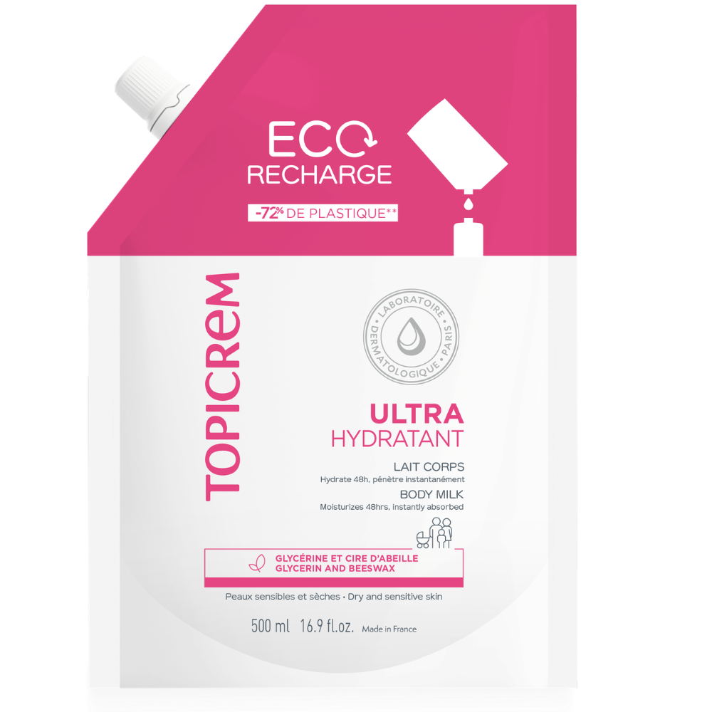 Topicrem Uh Body Milk 500mL Refill
