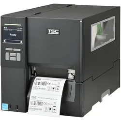 TSC MH241T, 8 Punkte/mm (203dpi), Disp., RTC, USB, RS232, Ethernet (203 dpi), Etikettendrucker, Schwarz