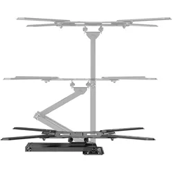 Aisens WT65TSE-417 (Wand, 30 kg, 23" - 65"), TV Wandhalterung, Schwarz