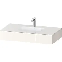 Duravit Collection One Einbauwaschtisch mit Konsole, 1000x550x170mm, QA4691022220000, Farbe: Weiß Hochglanz