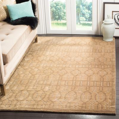 SAFAVIEH Couture Hand-knotted Tibetan Pina Modern Wool Rug
