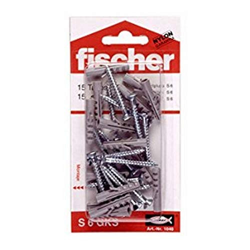 Fischer 014871 Nylon S 6 GKS Blisterverpakking