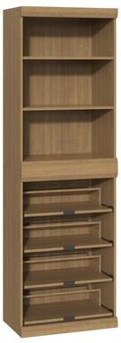 ClosetMaid Mosaics Stackable 3-Shelf 4-Shoe Shelf Closet Organizer