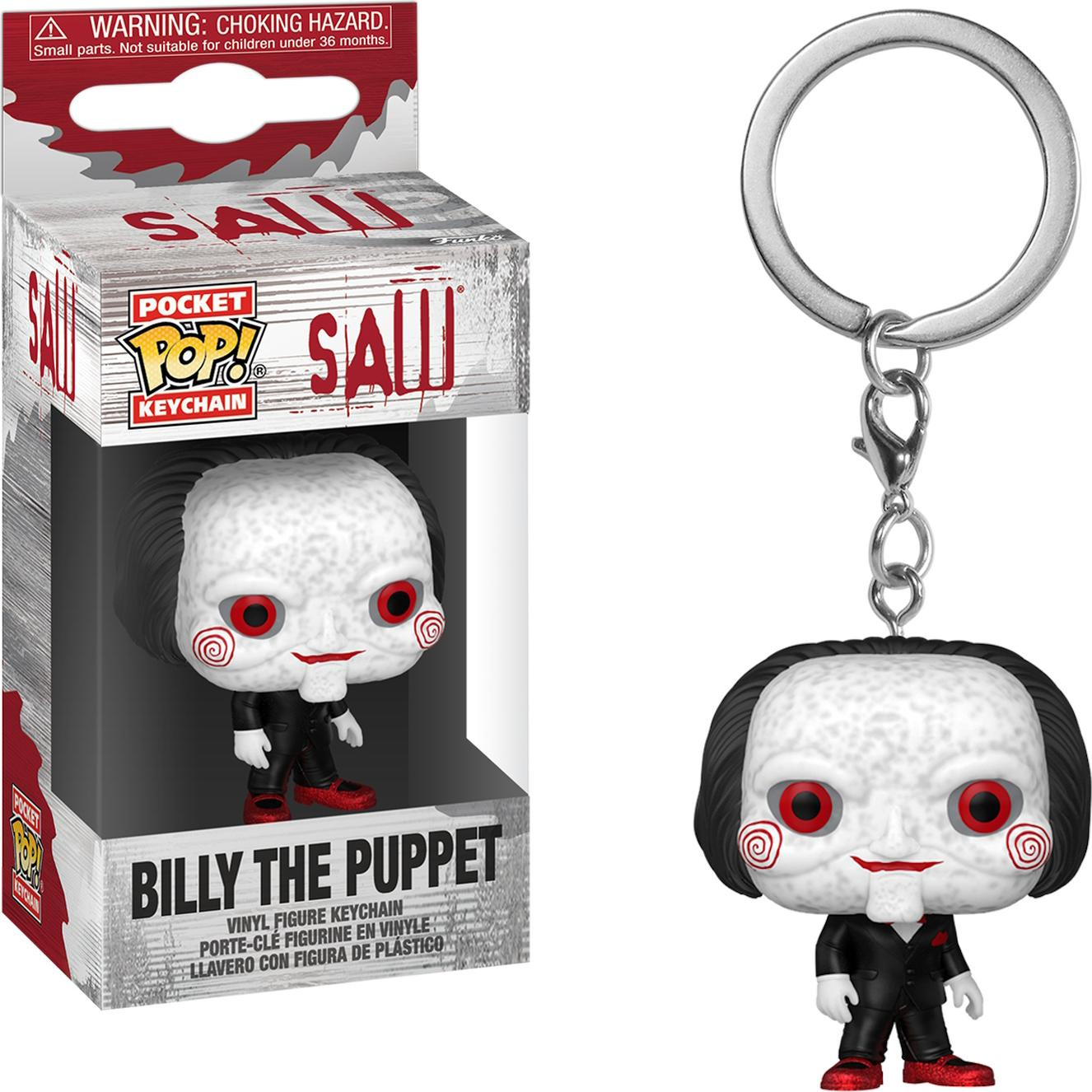 Funko Pocket POP! Saw Billy de Poppenhanger Sleutelhanger